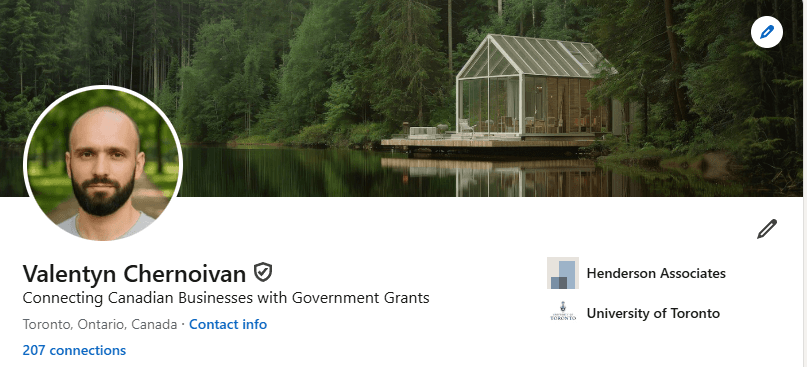 Verified LinkedIn Profile 7