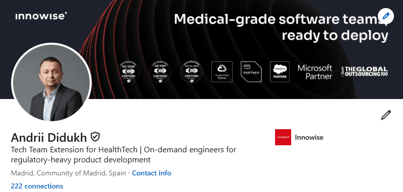 Verified LinkedIn Profile 8